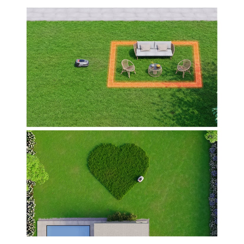 Robotgressklipper 2000 m²