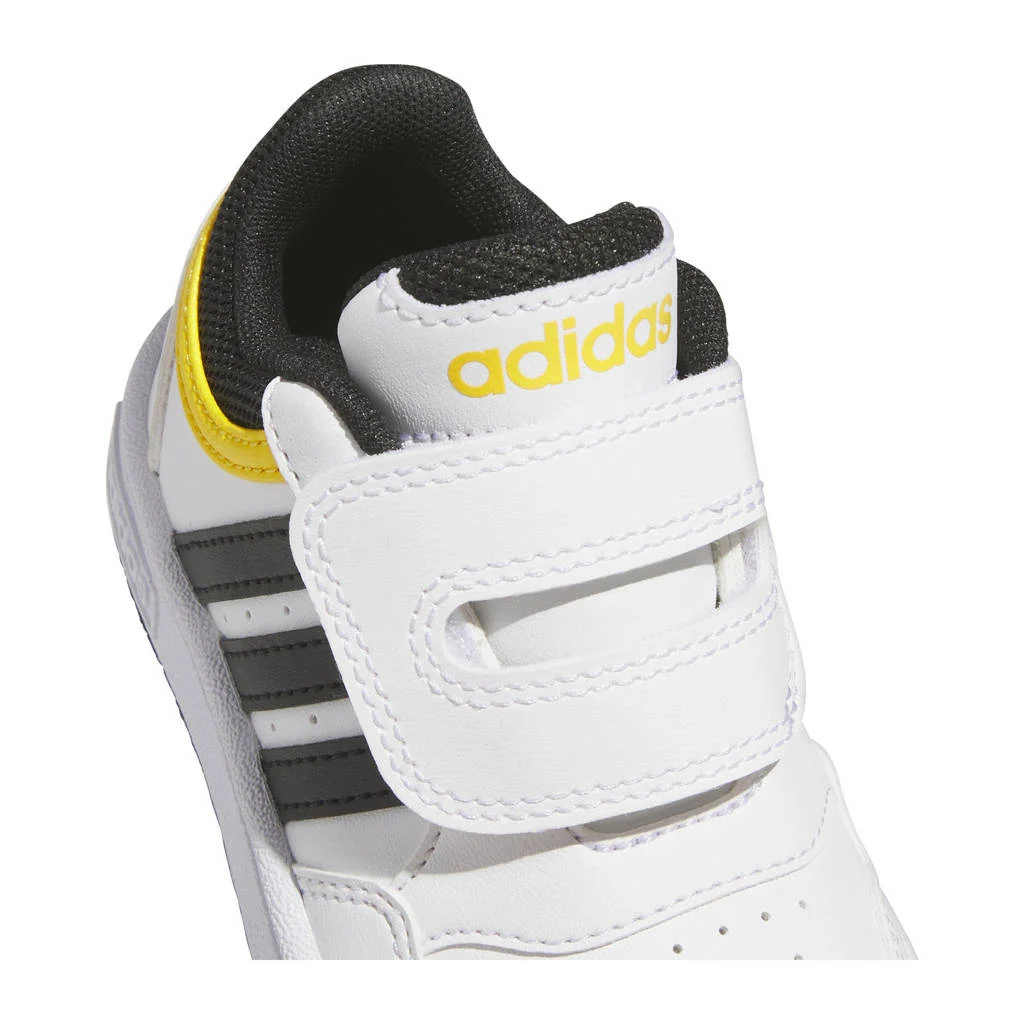 adidas Hoops 3.0 sneakers wit/zwart/geel
