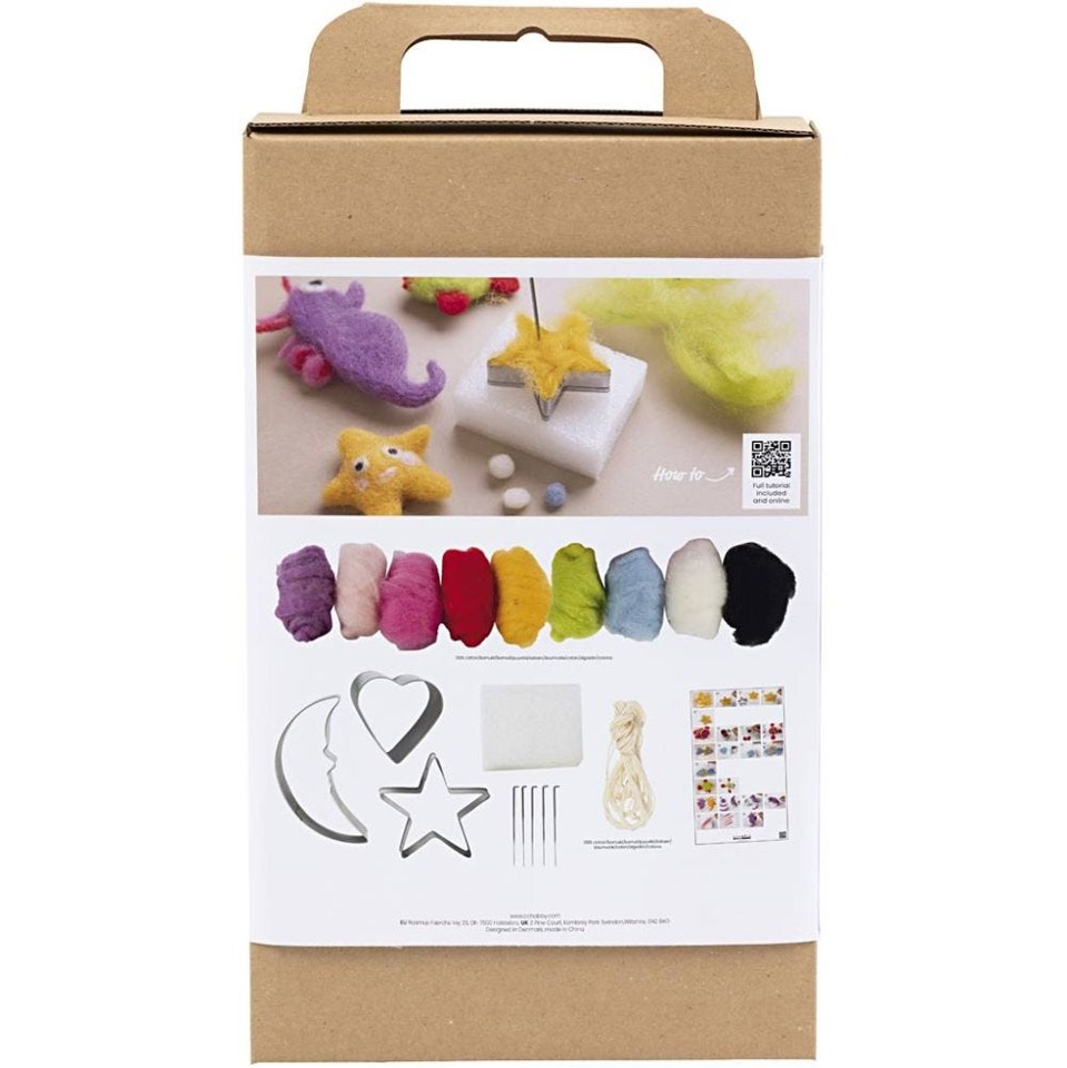 DIY Kit - Nålefiltning - Dyr i vandet