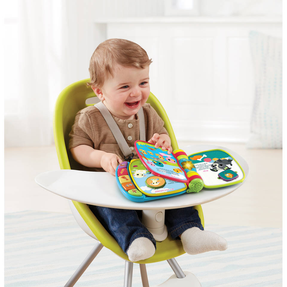 VTech Baby dierenvriendjes liedjesboek - blauw