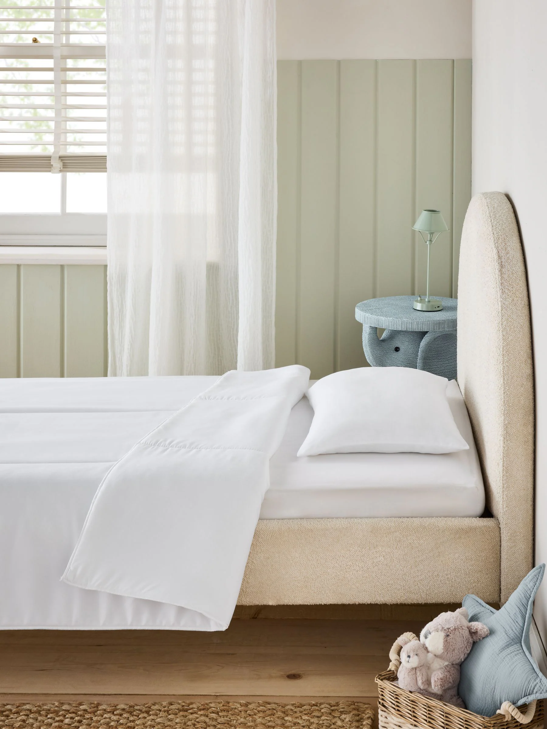 Kinderdekbed- en kussenset Simply Soft voor kleine kinderen