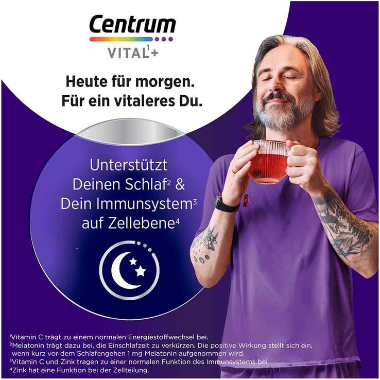 Centrum Vital + Schlaf & Immunsystem Tabletten, 30 St