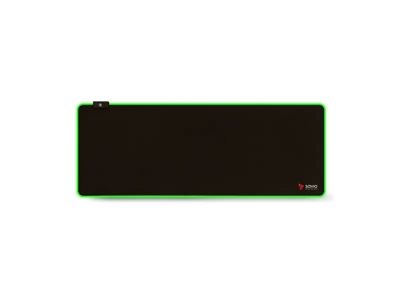 SAVIO GAMING Turbo Dynamic - Musemåtte - LED Edition - størrelse XL