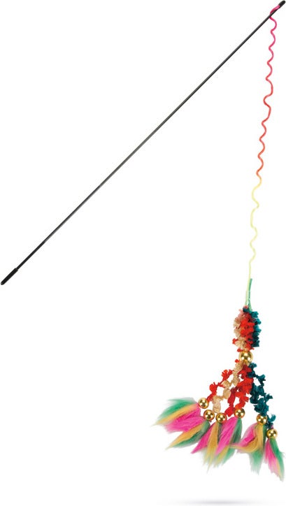 Beeztees kattenspeelgoed hengel multi 46 cm
