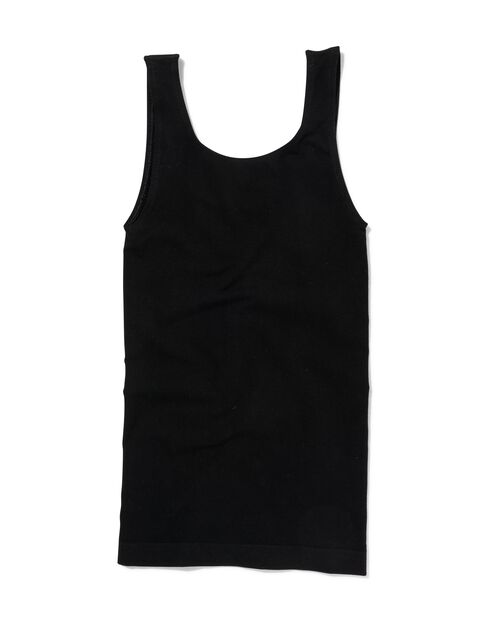 débardeur légèrement correcteur avec bambou noir