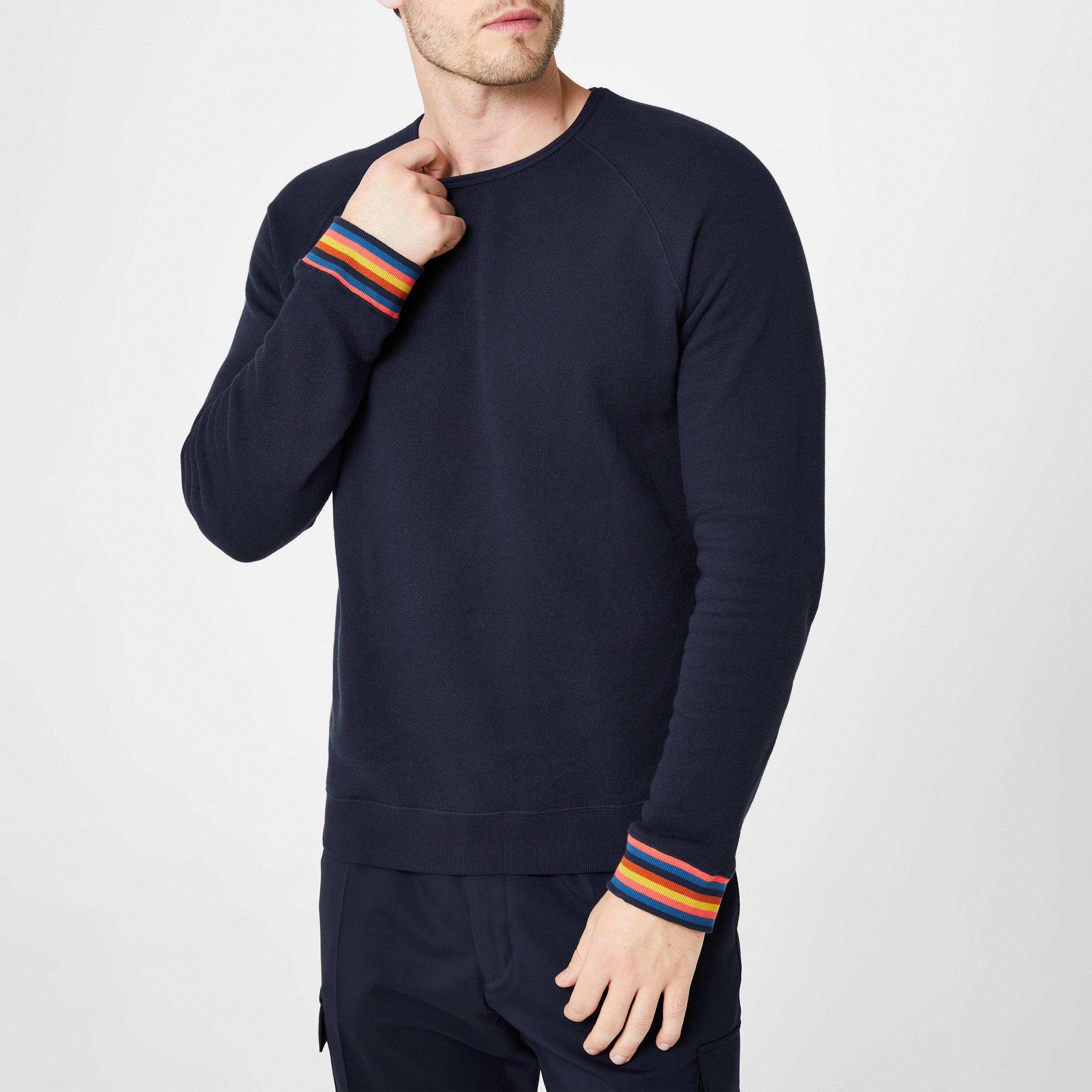 Paul Smith Stripe Crew Sweatshirt