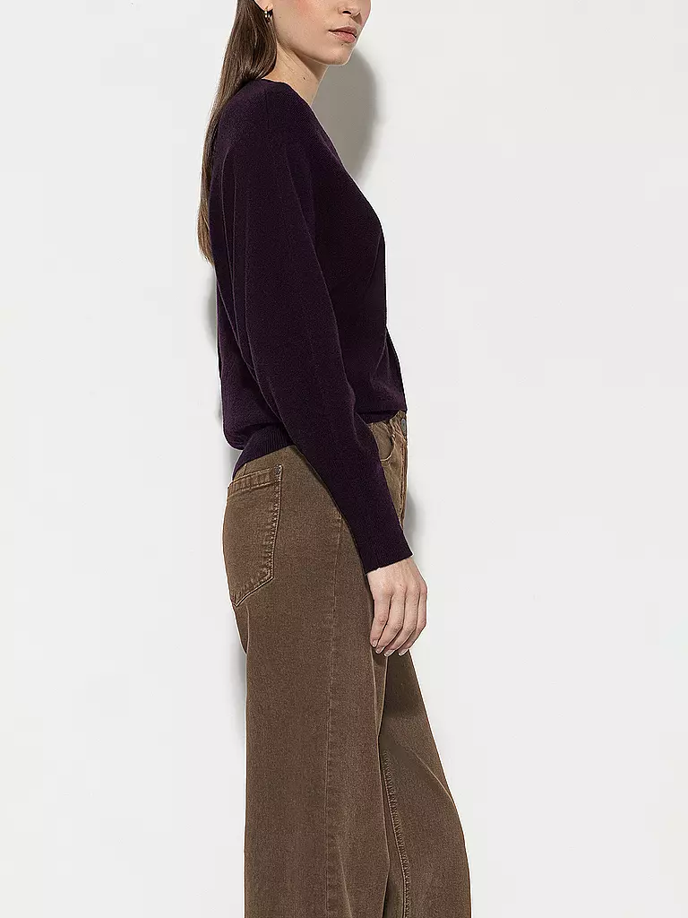 LUISA CERANO Pullover dunkelrot