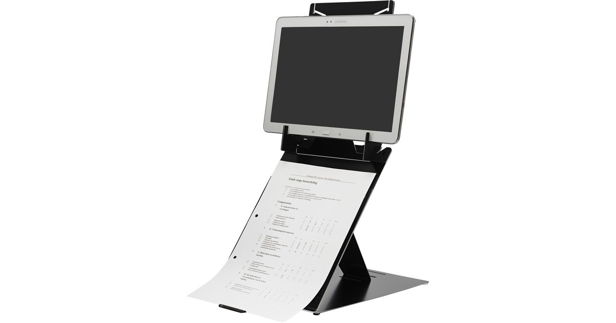 R-Go ToolsRiser Duo standaard  (Zwart)