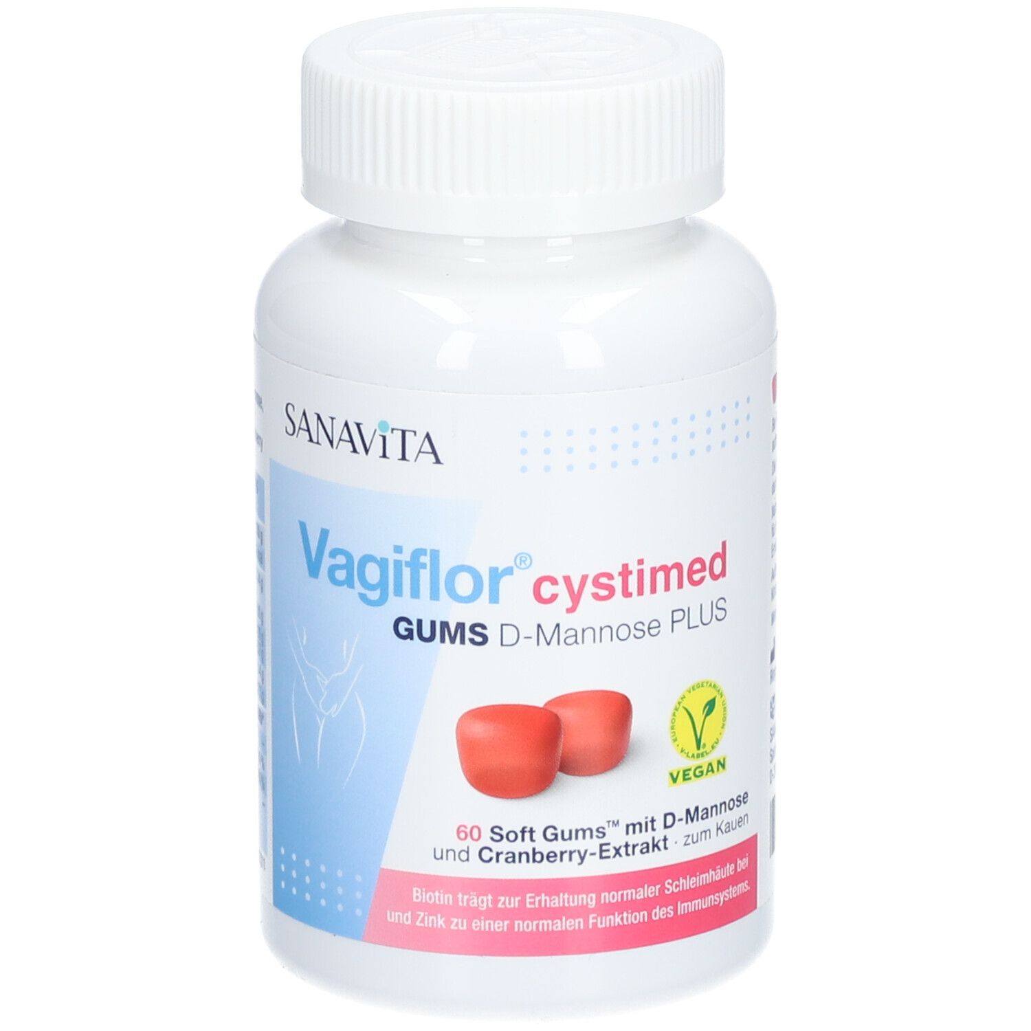 Vagiflor® cystimed Gums D-Mannose Plus