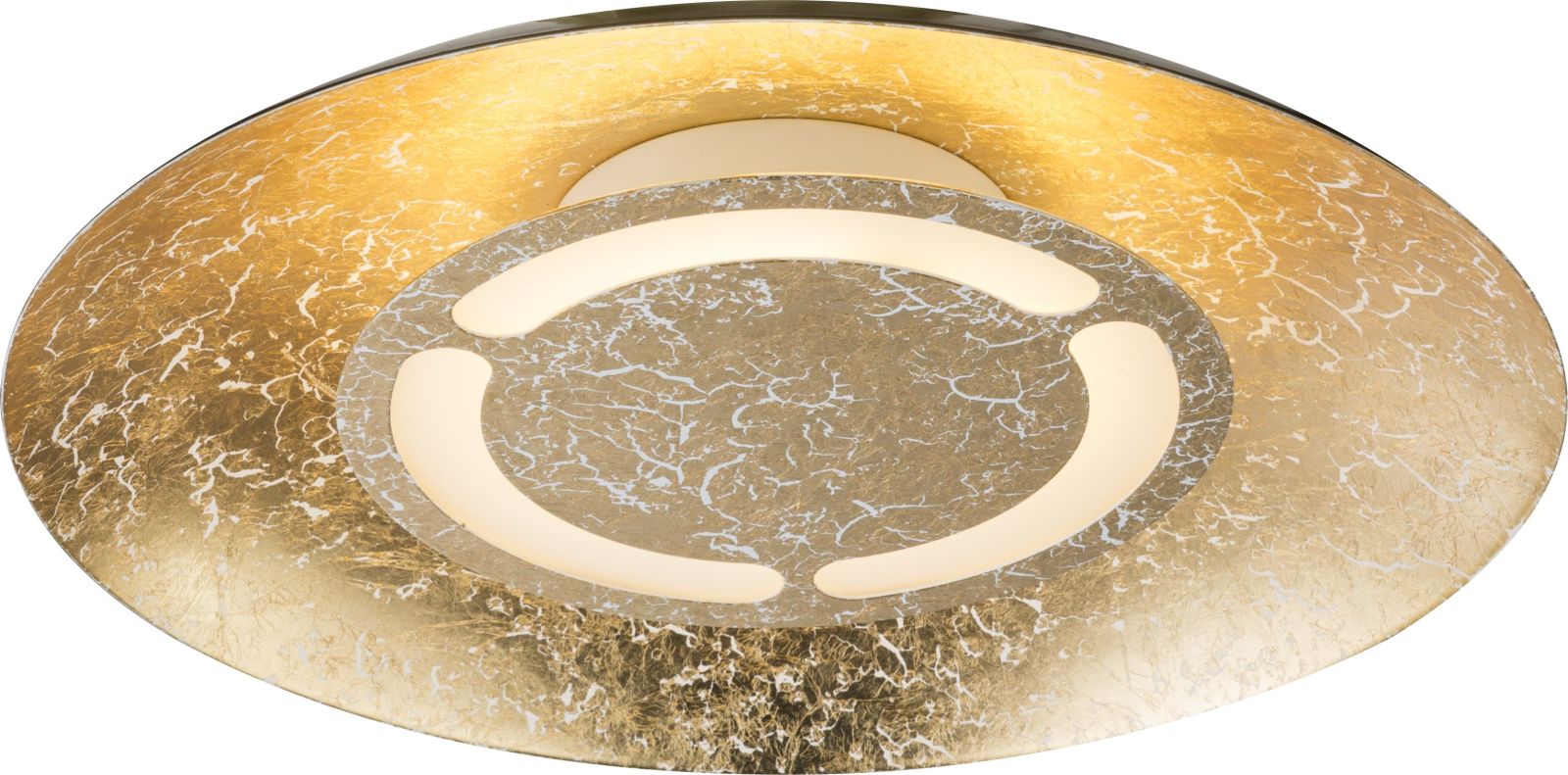 LED-Deckenleuchte TABEA - gold - Ø 35 cm