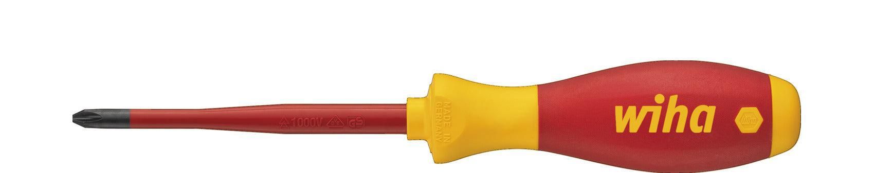 Wiha Schroevendraaier SoftFinish electric slimFix Phillips PH1 x 80mm - 35393