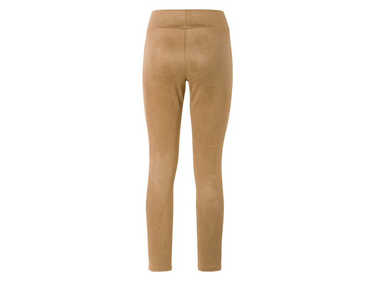 Dames jegging in suèdelook