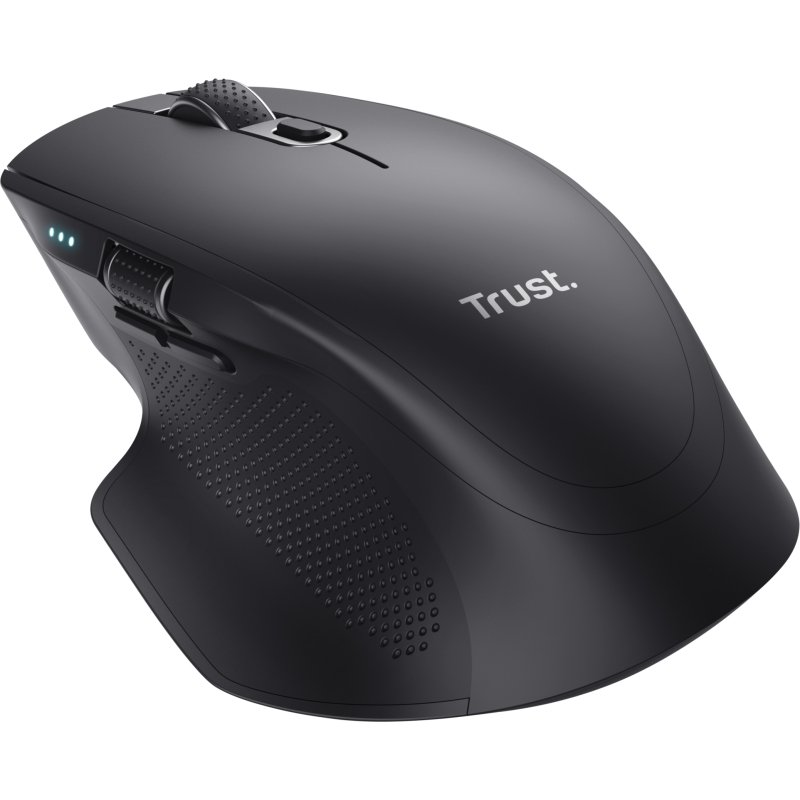 Trust Ozaa+ souris Bureau Droitier RF sans fil + Bluetooth Optique 3200 DPI
