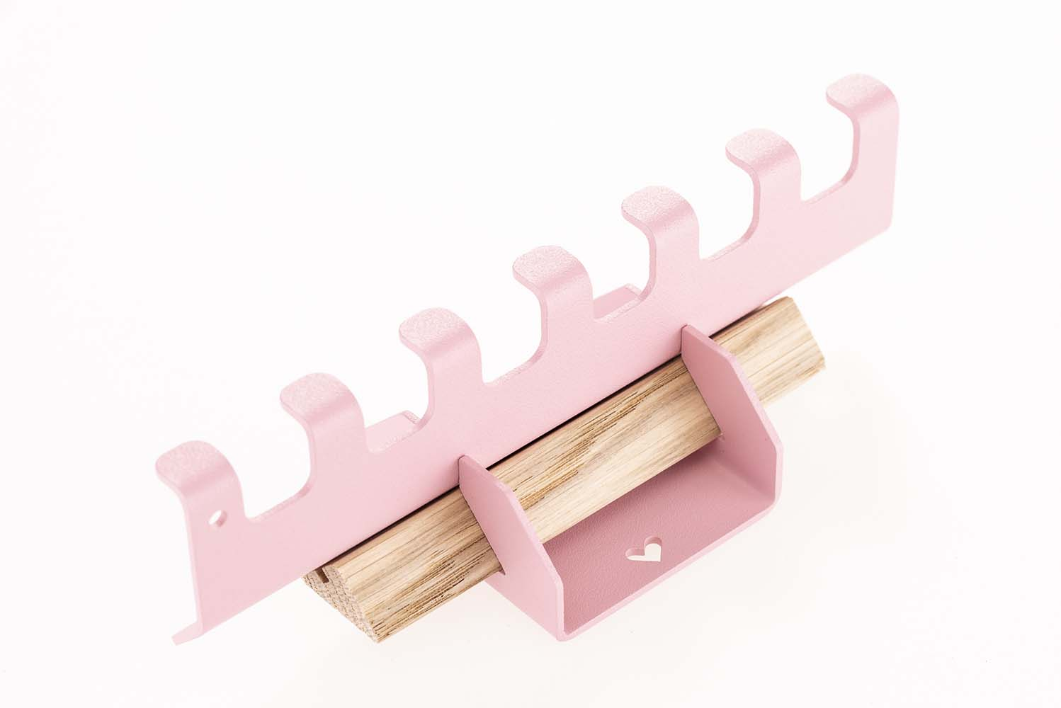 Haakjes 15 cm Fluffy Pink (Roze)