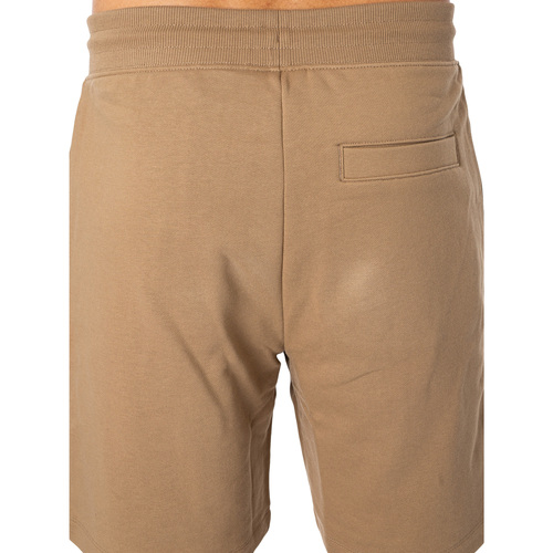 BOSS - Shorts Deportivos Diz Marrón