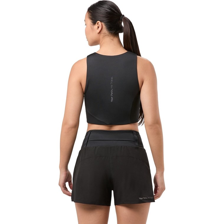 NNormal Trail Cropped Top W Black