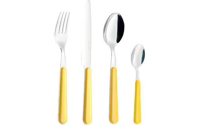 Berger Happy Camper Edelstahl Besteck-Set 16 tlg. bunt für 4 Personen