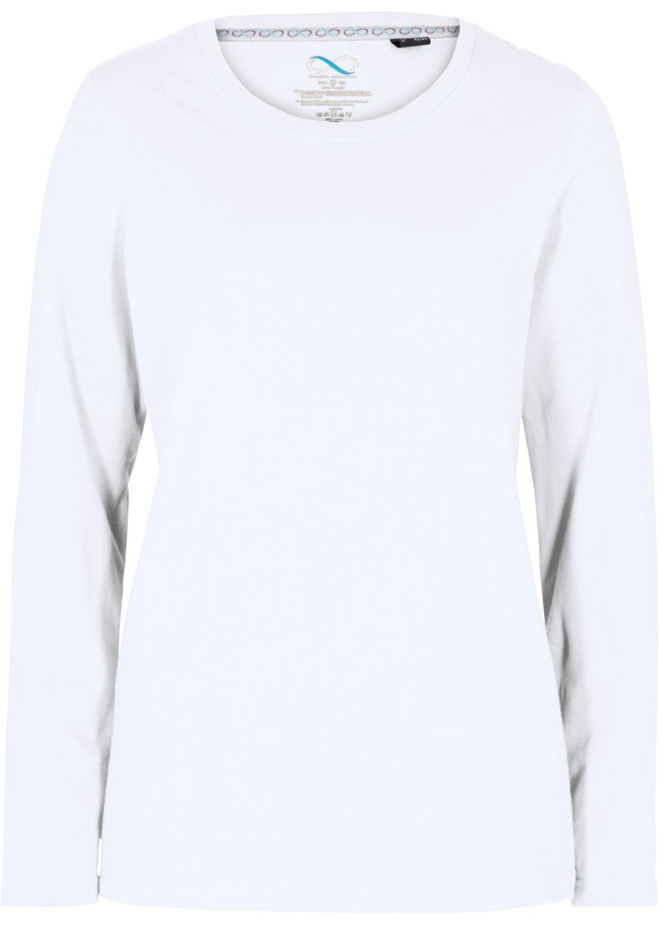 T-shirt manches longues avec col rond sans couture Essential