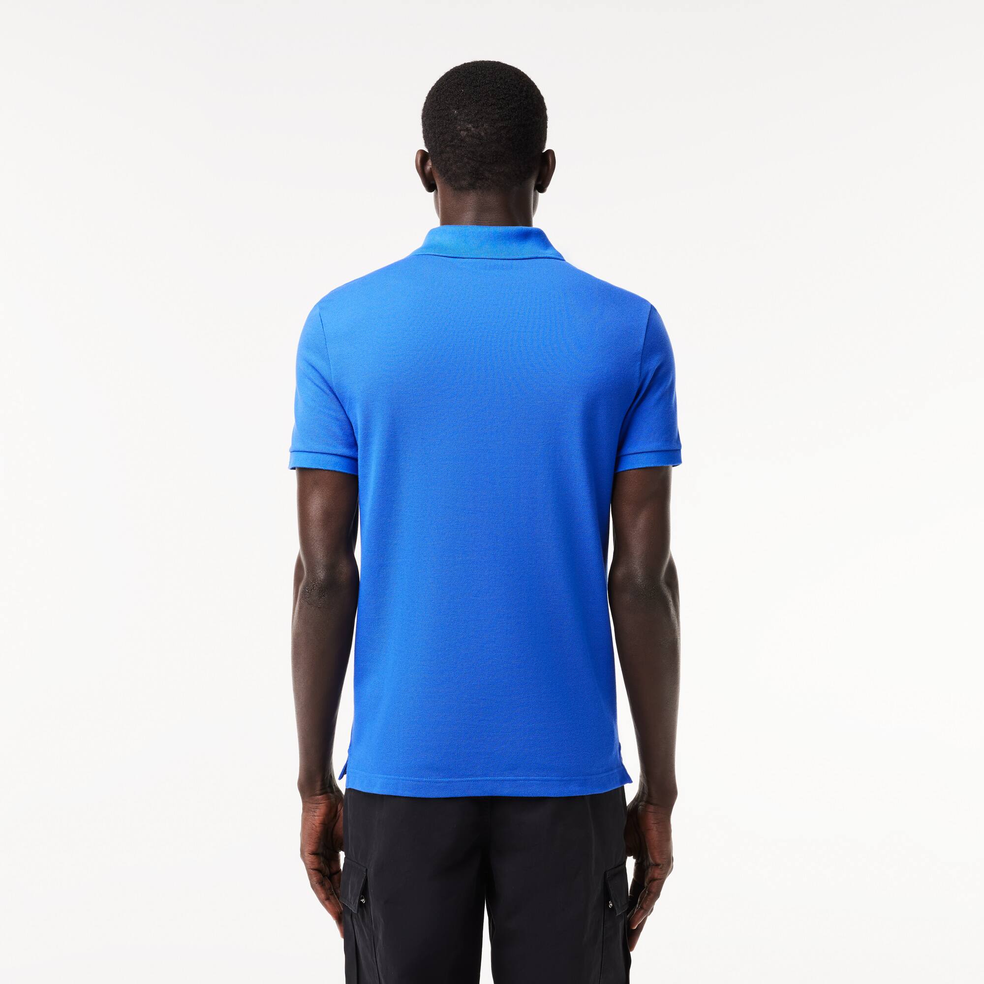 Original L.12.12 Poloshirt aus Petit Piqué Kurze Ärmel - Blau - Lacoste - Herren