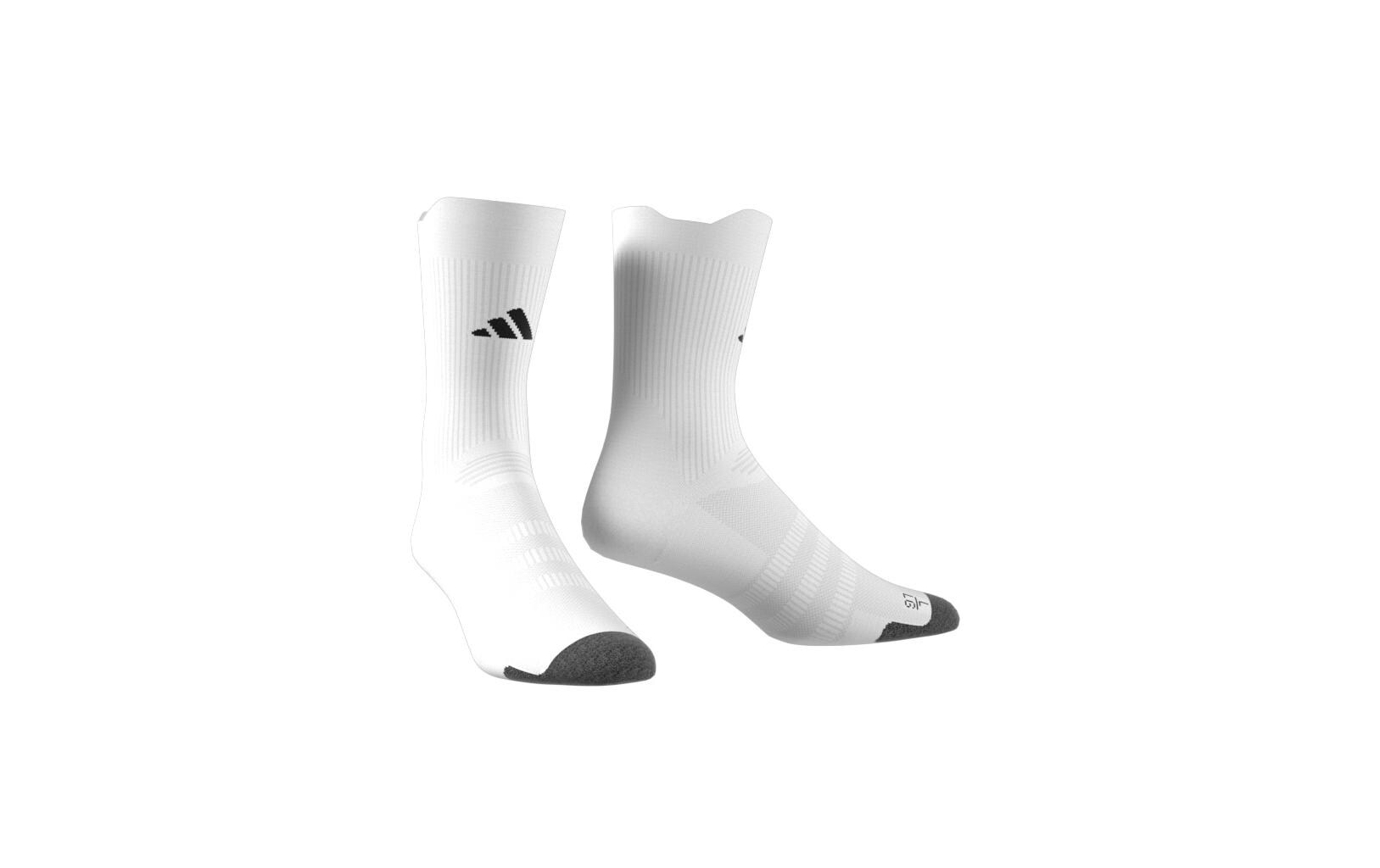 Socken Football Performance Light Crew Weiss, 37 - 39Fussballsocken