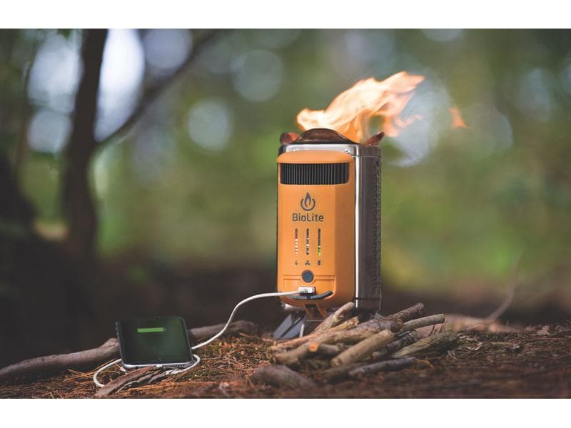 BioLite Camping-Grill Campstove Complete Kit Kochset aus Grill und Wasserkocher