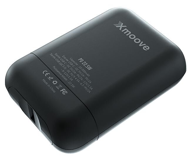 XMOOVE - BATTERIE NOMADE MINI 10000 mAh USB-C