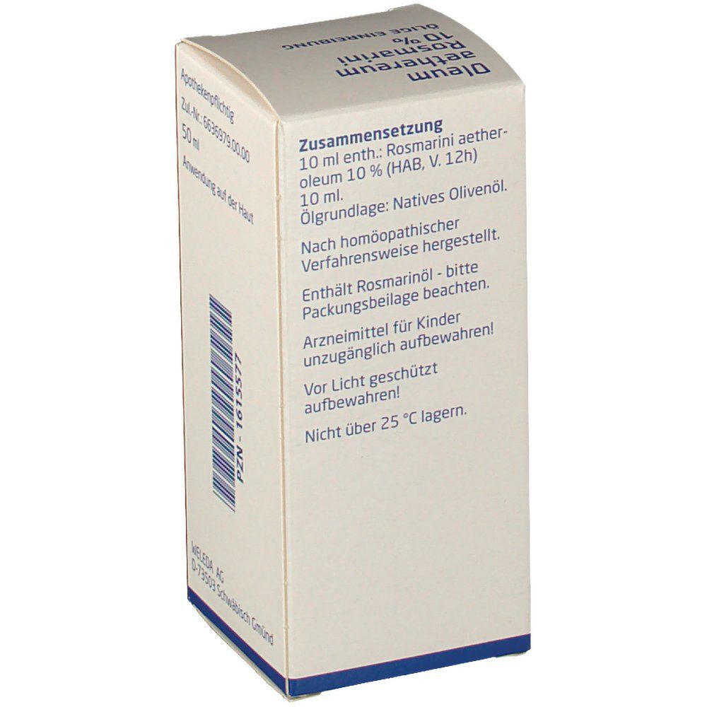Oleum Aeth. Rosmarini 10 %