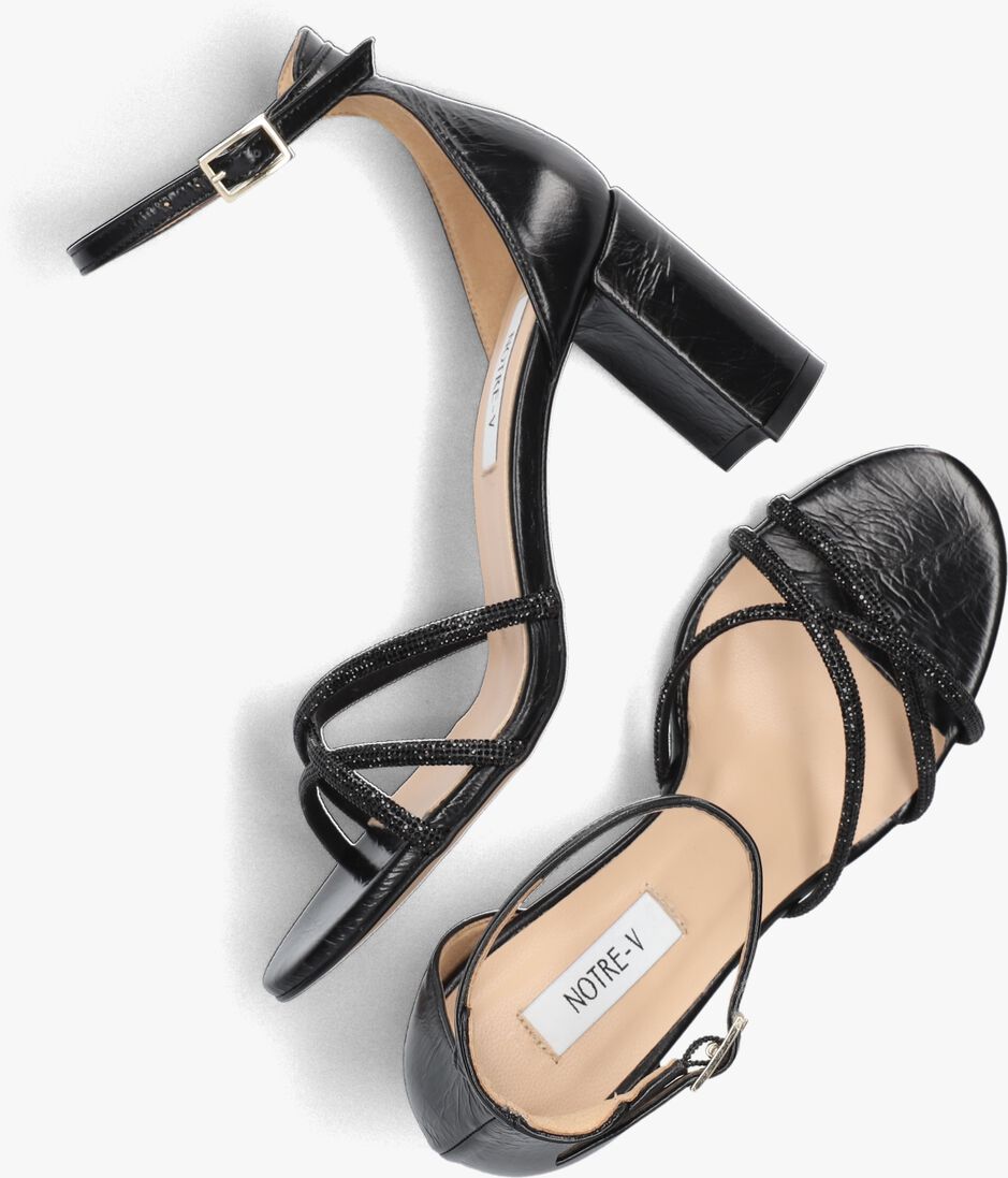 NOTRE-V zwarte notre-v sandalen 22558