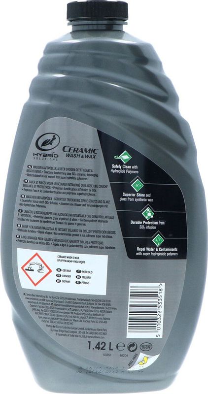 Turtle Wax - Hybrid Solutions - Ceramic Wash & Wax - 1,42L - Waterafstotend