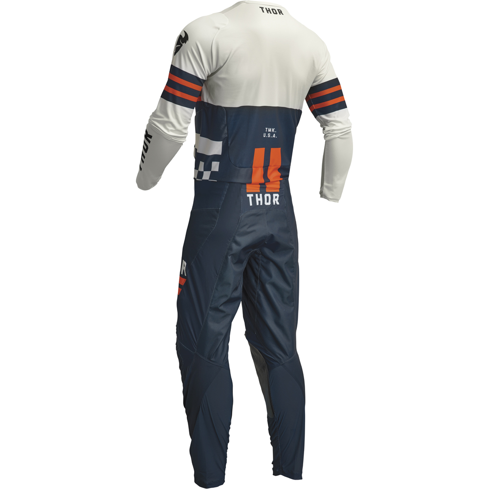 Thor Motocross - Maillot Pulse Combat Navy / Blanc