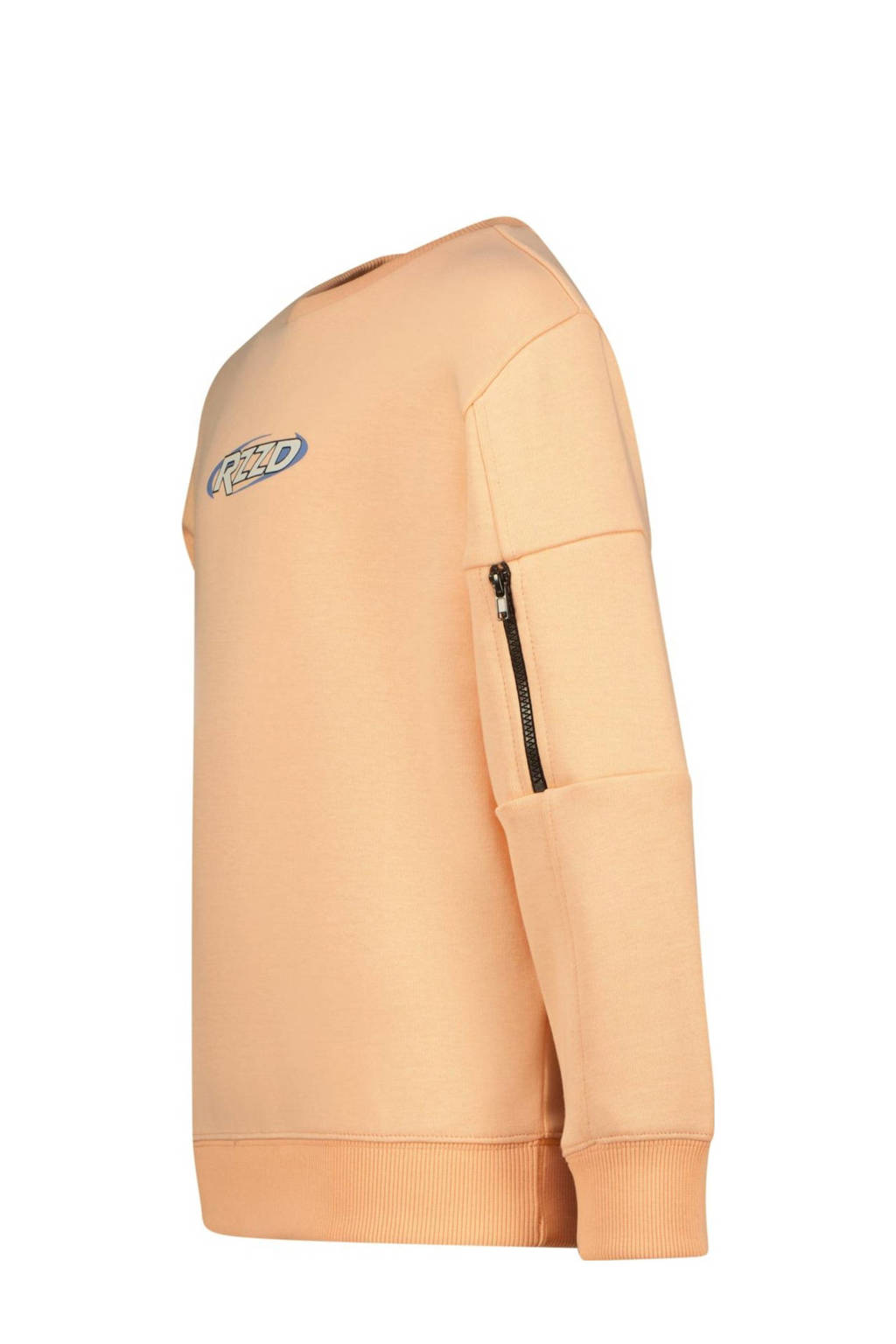 Raizzed sweater Nagi met logo zachtoranje
