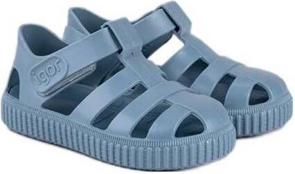 Igor waterschoenen blauw Rubber Effen 22