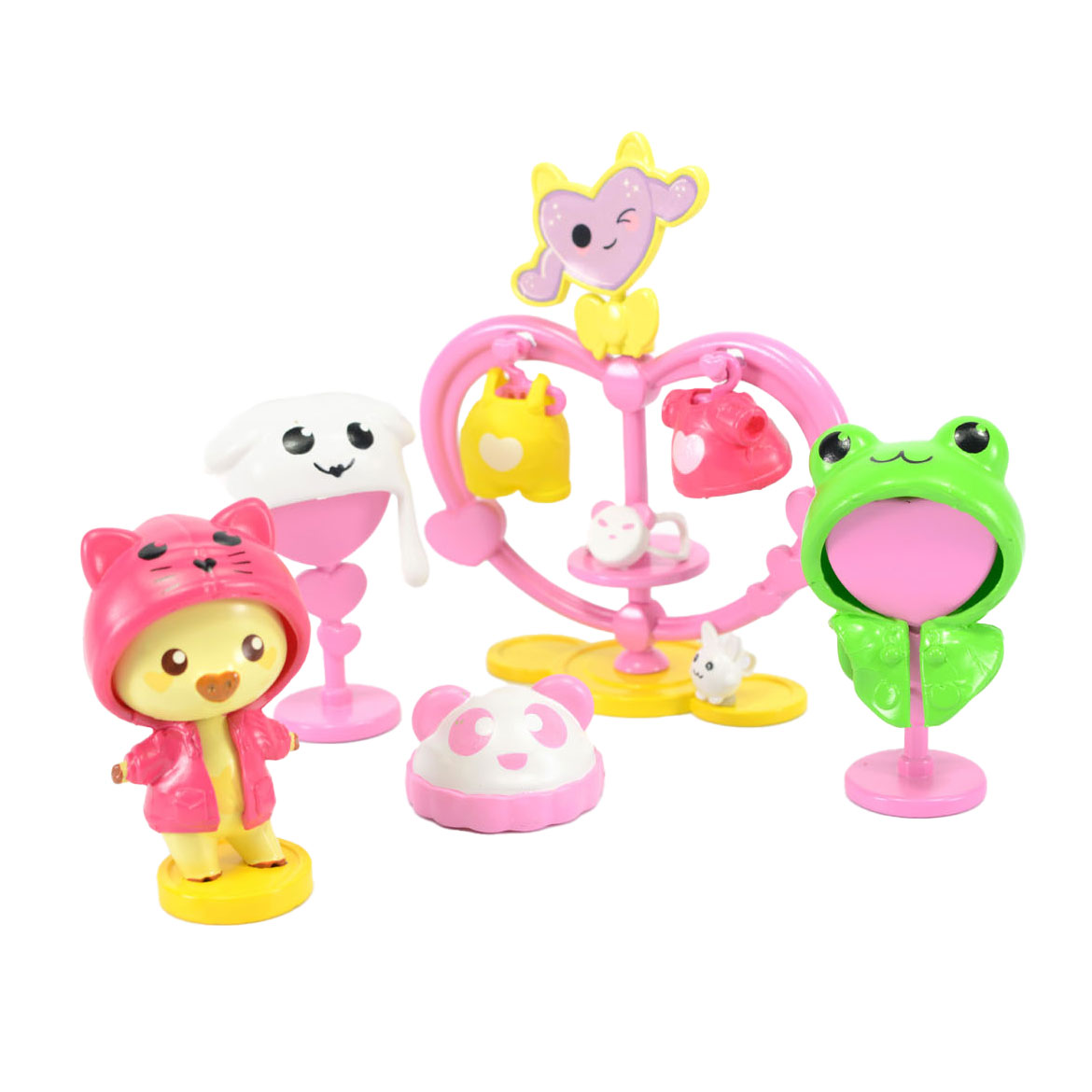 Pockey Money Piggies Speelfiguur met Spaarpot- Kawaii Pack