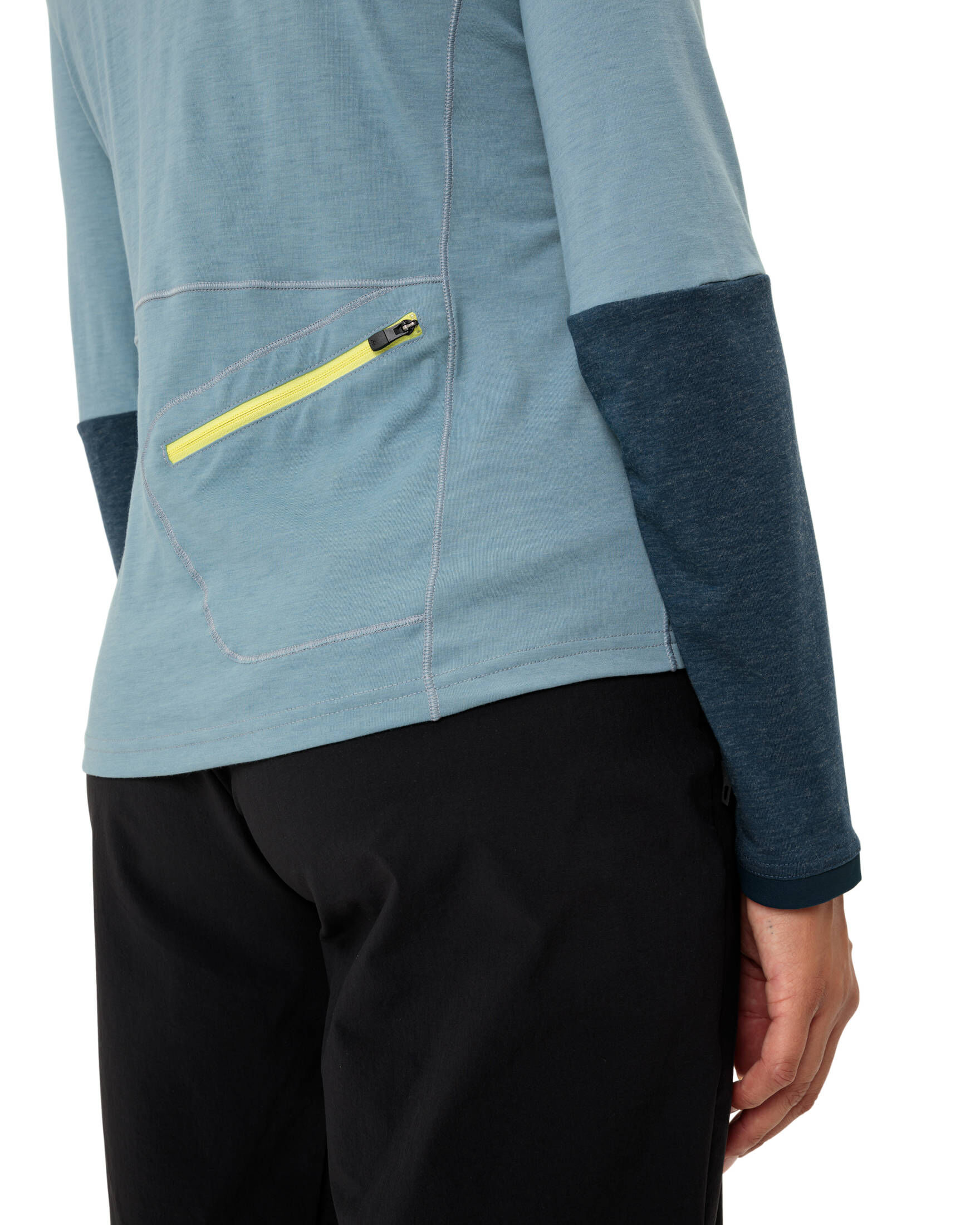 VAUDE| Damen Langarm T-shirt mit Kapuze