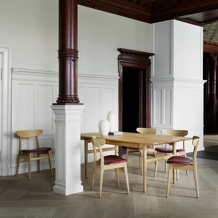 Carl Hansen - CH30P Stuhl, Walnuss geölt / Fiord 981