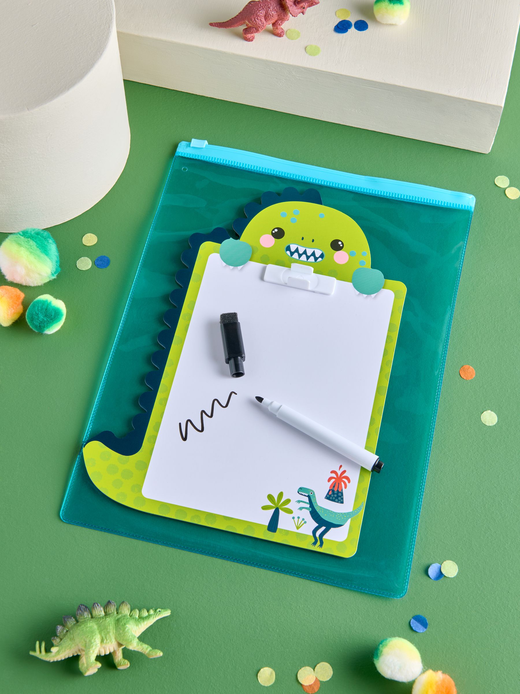 Dinosaurus magnetisch Wit bord & pen