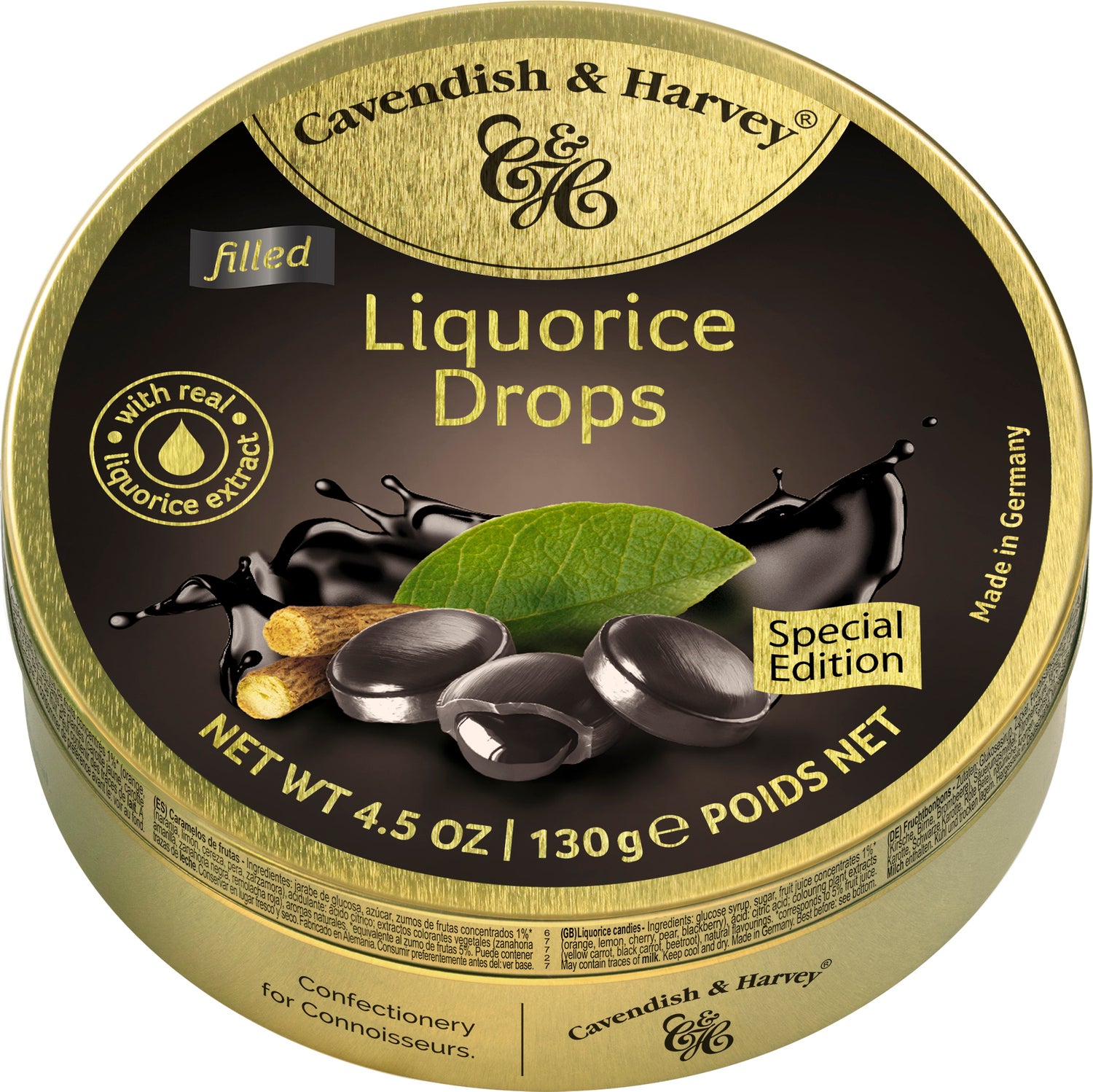 Cavendish & Harvey zuurtjes drop 130 gr