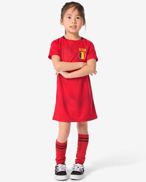 robe de sport enfants Belgique rouge
