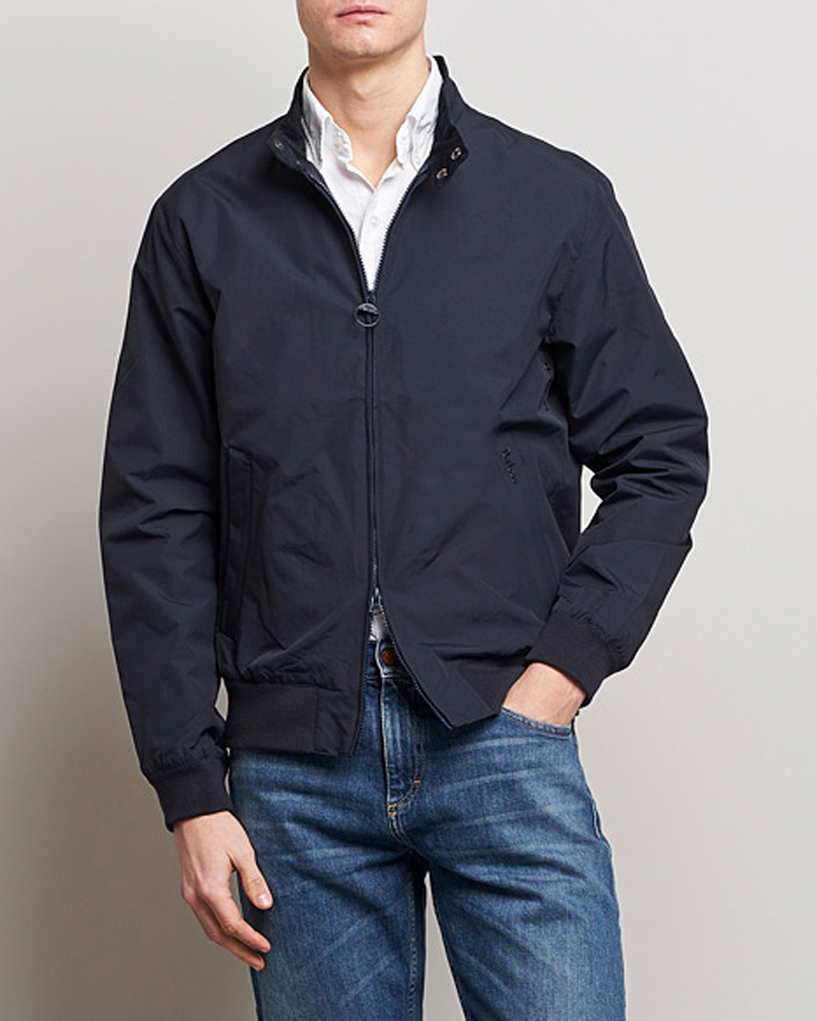Barbour Lifestyle Royston Casual Harrington Jacket Navy