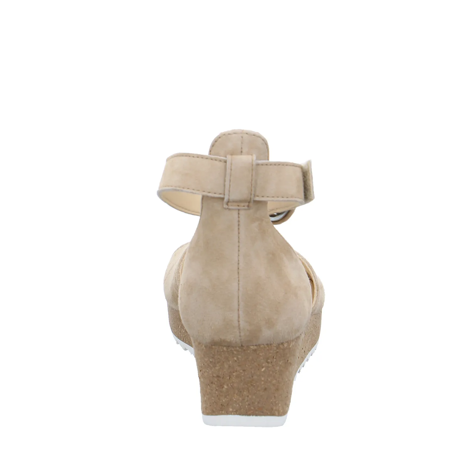 PAUL GREEN Sandalette Beige Leder