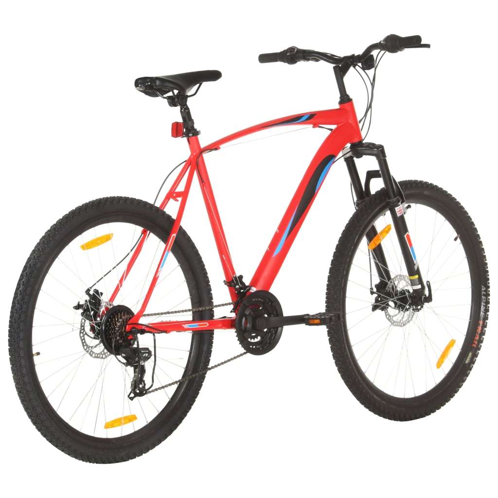 Bicicleta de montanha Vidaxl de 21 velocidades, aro 29