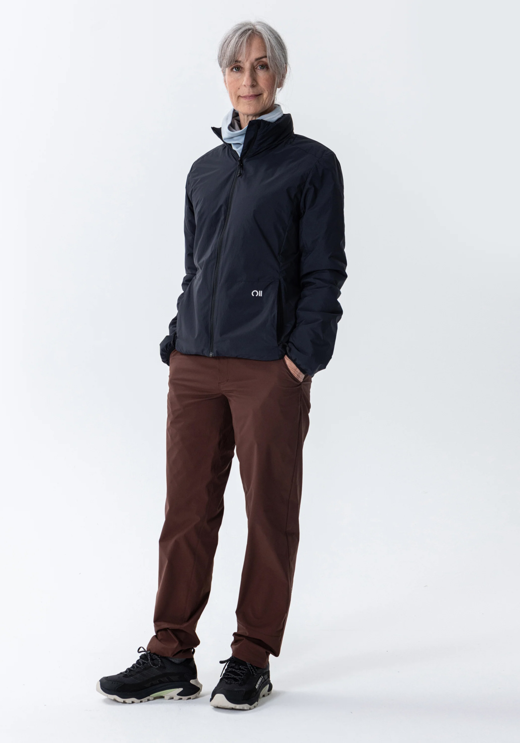 Rotauf Damen-Jacke Insulation 90 Jacket Collar Phantom