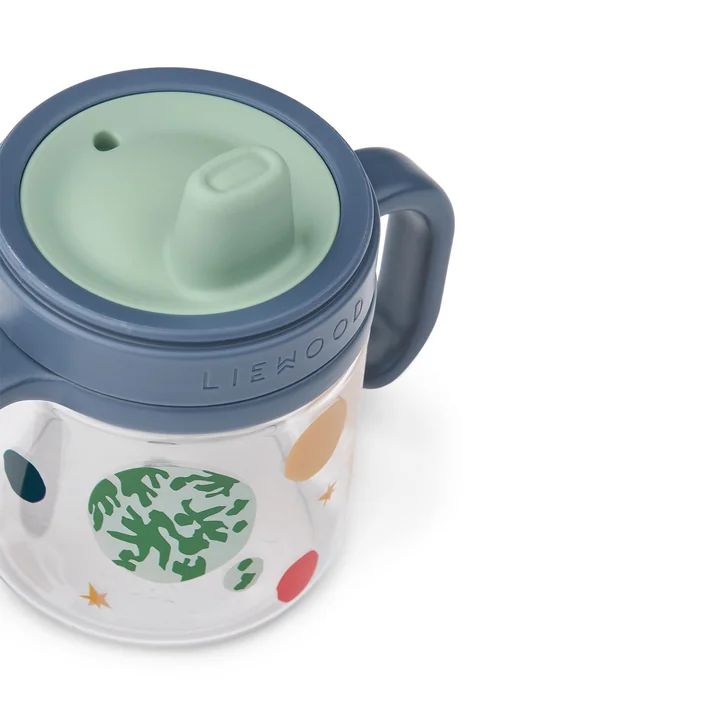 LIEWOOD - Kylo Trinklerntasse, 280 ml, Universe / classic navy