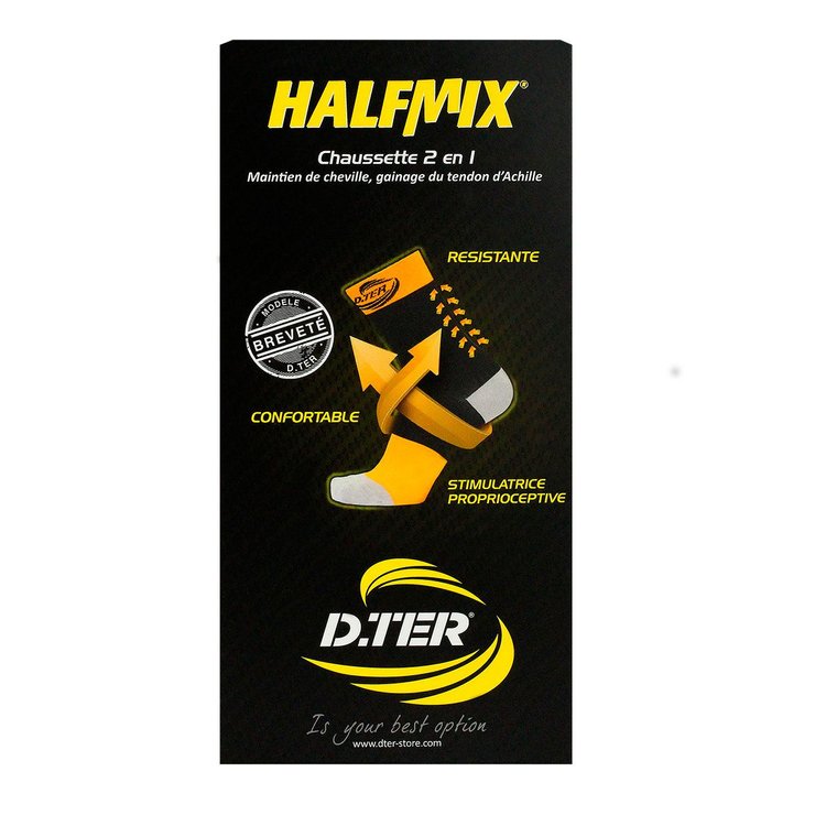Halfmix 1 paire de chaussettes 2en1 38/40 bleu
