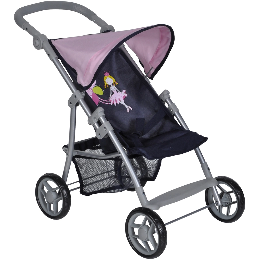 knorr toys® Puppenbuggy Liba - princess blue blau