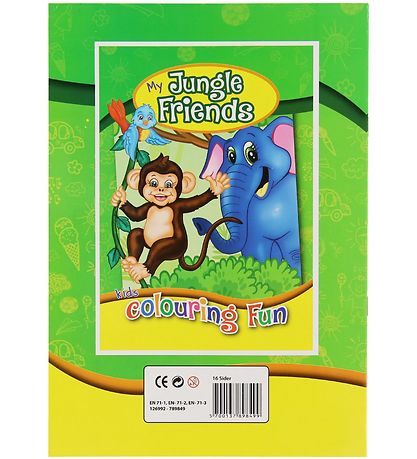 Malbuch - My Jungle Friends Malbuch - 16 Seiten
