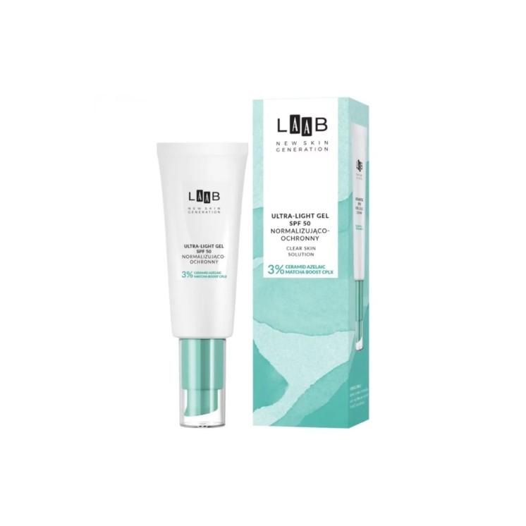 AA LAAB Clear Skin Solution Ultraleichtes normalisierendes und schützendes Gesichtsgel SPF50 40 ml