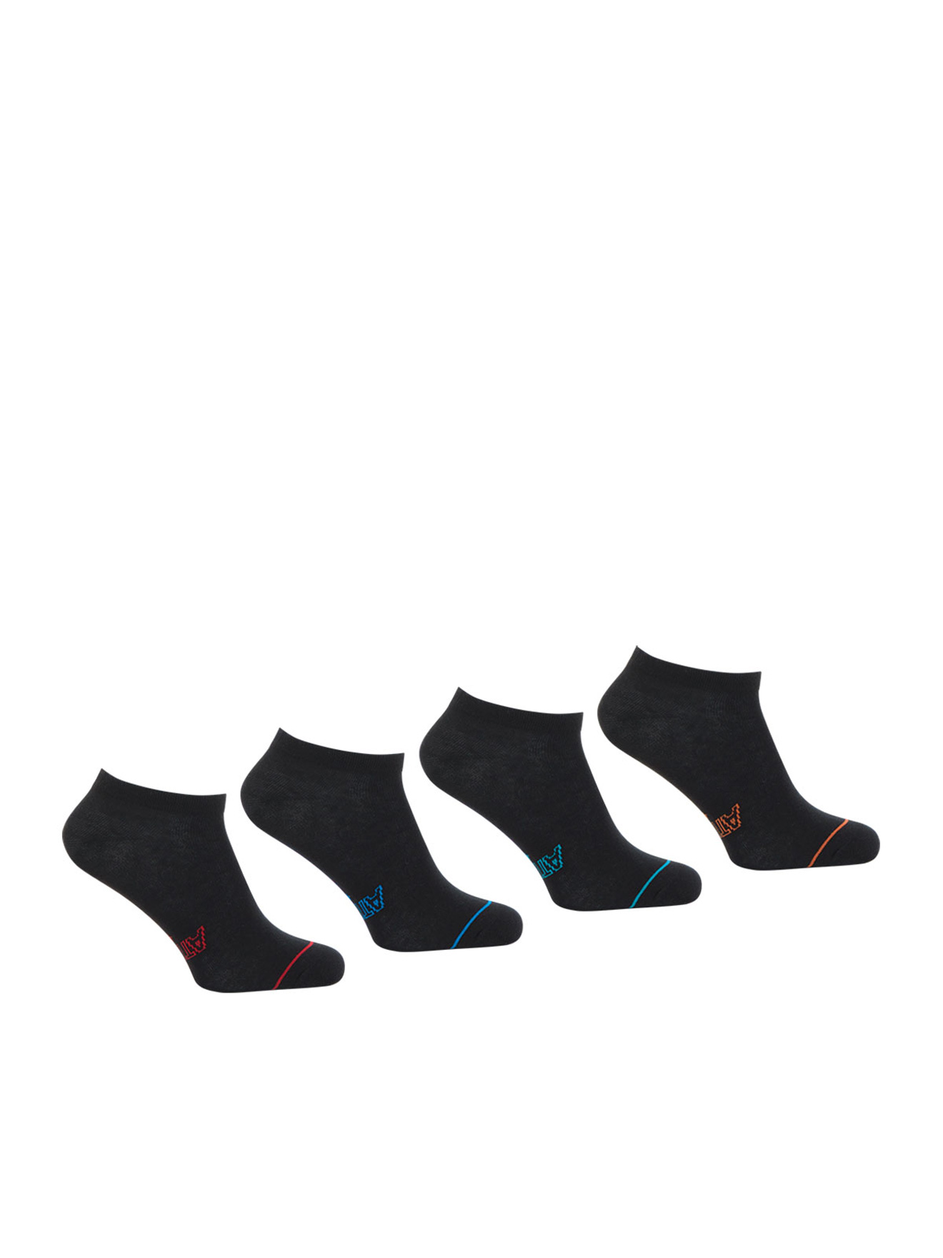 Lot de 4 paires de socquettes low cut