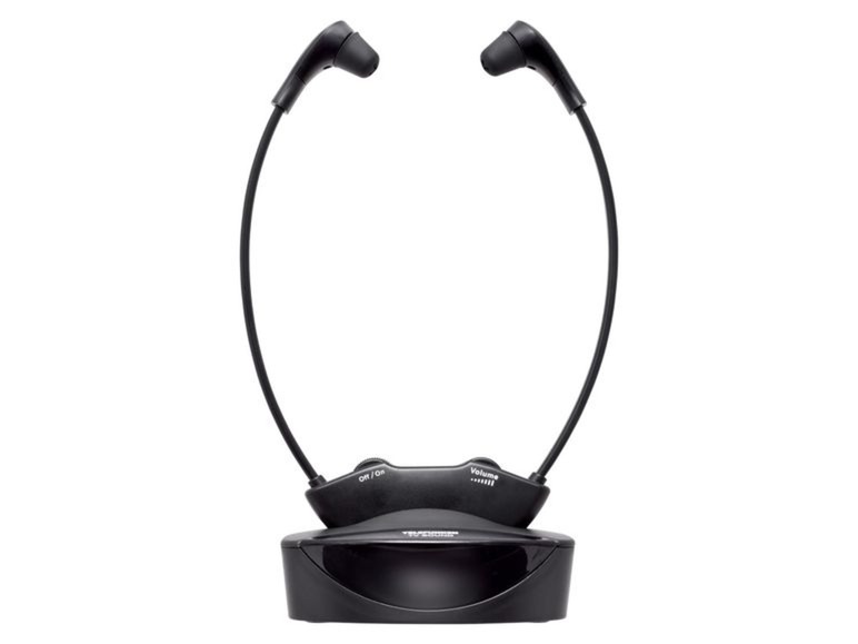 Koptelefoon in-ear met draadloos laadstation TV Sound T90120