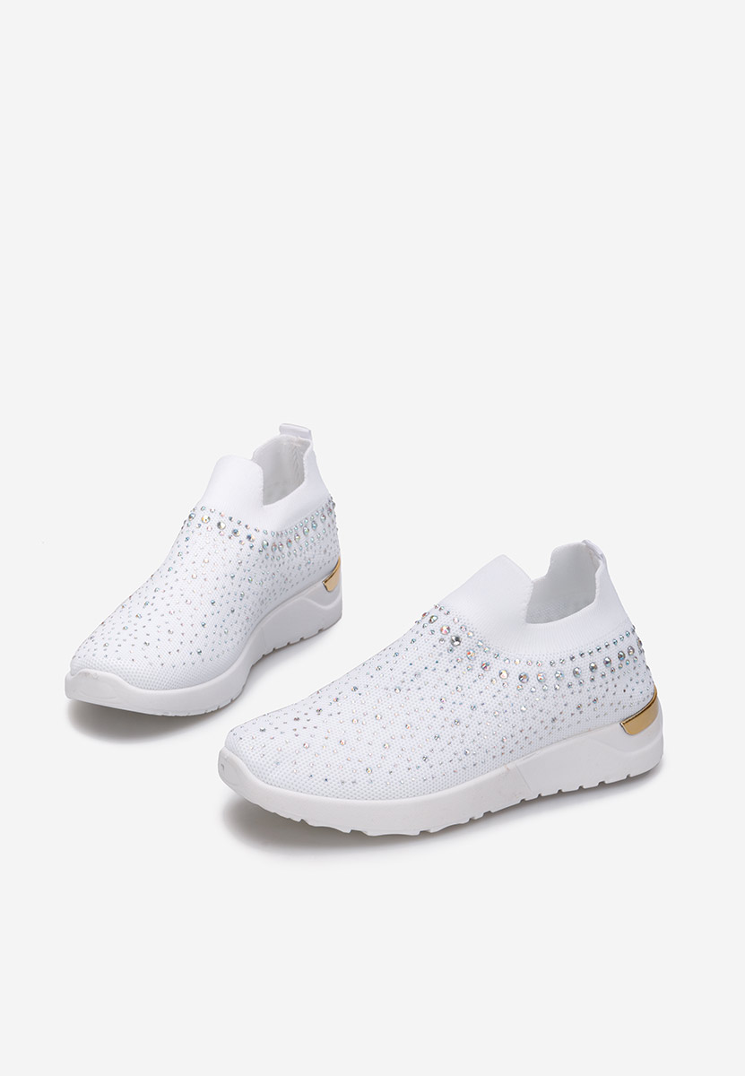 Baskets pour femme blancs Marcie
